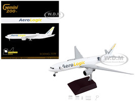 Boeing 777F Commercial Aircraft AeroLogic White Gemini 200 Interactive Series 1/200 Diecast Model Airplane GeminiJets G2BOX949