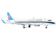 Embraer ERJ 190 Commercial Aircraft China Southern Airlines White with Black Stripes and Blue Tail Gemini 200 Series 1/200 Diecast Model Airplane GeminiJets G2CSN615