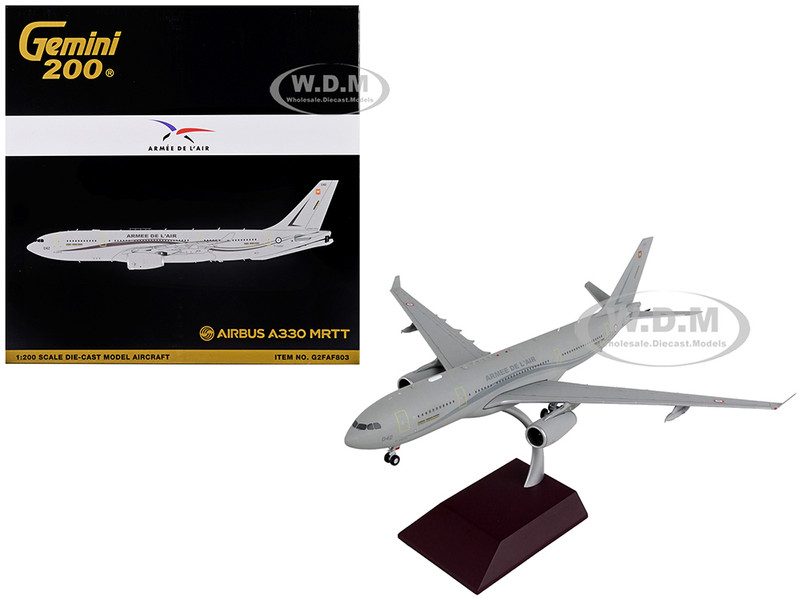 Airbus A330 MRTT Tanker Aircraft Armee de l Air France Air Force Gemini 200 Series 1/200 Diecast Model Airplane GeminiJets G2FAF803