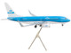 Boeing 737 700 Commercial Aircraft KLM Royal Dutch Airlines Blue with White Tail Gemini 200 Series 1/200 Diecast Model Airplane GeminiJets G2KLM986