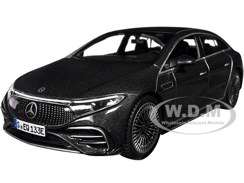 Mercedes Benz EQS Gray Metallic Special Edition Series 1/27 Diecast Model Car Maisto 32902GRY