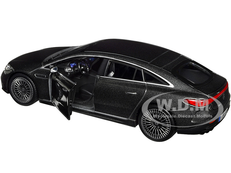 MERCEDES-BENZ EQS GRAY METALLIC 1/27 DIECAST MODEL CAR BY MAISTO