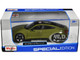 2022 Audi RS e Tron GT Dark Green with Black Top and Sunroof Special Edition Series 1/25 Diecast Model Car Maisto 32907GRN