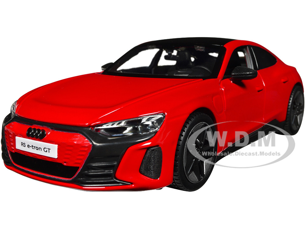 2022 Audi RS e Tron GT Red with Black Top and Sunroof Special
