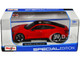 2022 Audi RS e Tron GT Red with Black Top and Sunroof Special Edition Series 1/25 Diecast Model Car Maisto 32907RD