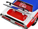 1970 Dodge Challenger R T Hemi White with Red and Blue Stripes with Red Interior VP Racing Limited Edition to 5710 pieces Worldwide 1/24 Diecast Model Car M2 Machines 40300-110B