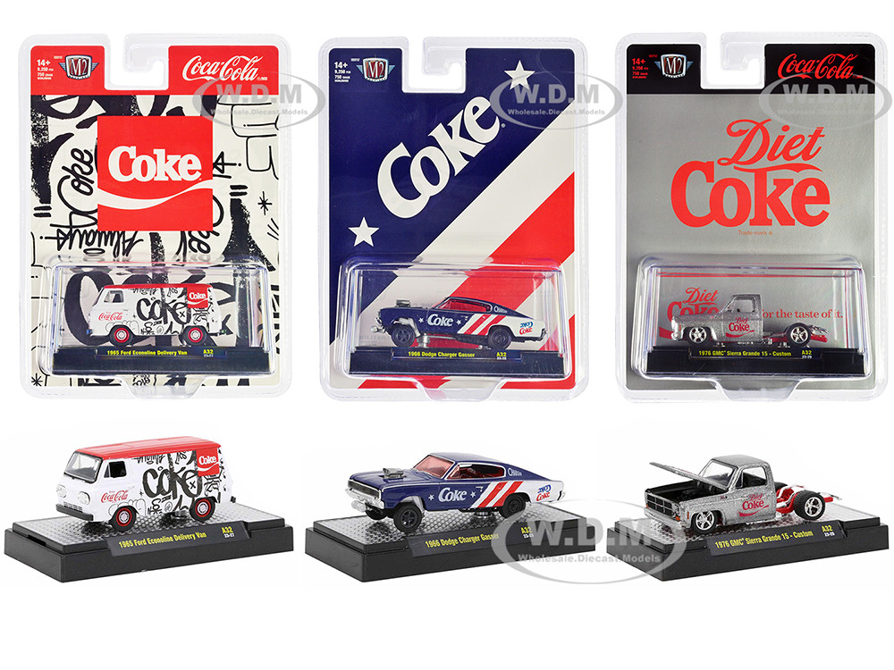 Coca Cola Set of 3 pieces Release 32 Limited Edition to 9250