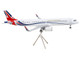 Airbus A321neo Commercial Aircraft British Royal Air Force White with United Kingdom Flag Graphics Gemini 200 Series 1/200 Diecast Model Airplane GeminiJets G2RAF1012