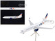 Boeing 737 800 Commercial Aircraft Regional Express Rex Airlines White with Striped Tail Gemini 200 Series 1/200 Diecast Model Airplane GeminiJets G2RXA974
