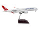 Airbus A350 900 Commercial Aircraft Turkish Airlines White with Red Tail Gemini 200 Series 1/200 Diecast Model Airplane GeminiJets G2THY1001