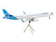 Airbus A321neo Commercial Aircraft Air Transat White with Blue Tail Gemini 200 Series 1/200 Diecast Model Airplane GeminiJets G2TSC936