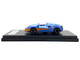 McLaren Elva Convertible Light Blue with Orange Accents Gulf Oil 1/64 Diecast Model Car LCD Models LCD64022GUO
