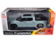 2023 Toyota Tundra TRD 4x4 Pickup Truck Lunar Rock Gray with Sunroof and Wheel Rack 1/24 Diecast Model Car H08555R-LR