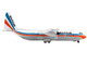 Lockheed L 100 30 Commercial Aircraft Safair White with Blue and Orange Stripes 1/400 Diecast Model Airplane GeminiJets GJ1248