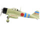 Mitsubishi A6M2 ZeroType 21 Fighter Aircraft PO 1st Class Tsugio Matsuyama Carrier Hiryu Pearl Harbor 1941 Imperial Japanese Navy Air Service Air Power Series 1/48 Diecast Model Hobby Master HA8811
