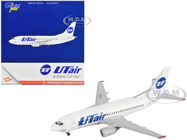 Boeing 737 500 Commercial Aircraft UTair White 1/400 Diecast Model Airplane GeminiJets GJ1582