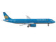 Airbus A321 Commercial Aircraft Vietnam Airlines Blue 1/400 Diecast Model Airplane GeminiJets GJ1597