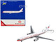 Airbus A330 300 Commercial Aircraft TAP Air Portugal White with Red Stripes 1/400 Diecast Model Airplane GeminiJets GJ1685