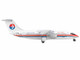 British Aerospace 146 300 Commercial Aircraft China Eastern Airlines White with Red and Blue Stripes 1/400 Diecast Model Airplane GeminiJets GJ1727