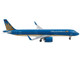 Airbus A321neo Commercial Aircraft Vietnam Airlines Blue 1/400 Diecast Model Airplane GeminiJets GJ1835
