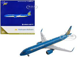 Airbus A321neo Commercial Aircraft Vietnam Airlines Blue 1/400 Diecast Model Airplane GeminiJets GJ1835