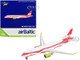 Airbus A220 300 Commercial Aircraft Air Baltic White and Red 1/400 Diecast Model Airplane GeminiJets GJ1839
