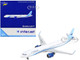 Airbus A321neo Commercial Aircraft Interjet White with Blue Stripes and Tail 1/400 Diecast Model Airplane GeminiJets GJ1884