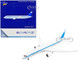 Boeing 787 9 Commercial Aircraft El Al Israel Airlines White with Blue Stripes and Tail 1/400 Diecast Model Airplane GeminiJets GJ1893