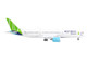 Boeing 787 9 Commercial Aircraft Bamboo Airways White with Green Tail 1/400 Diecast Model Airplane GeminiJets GJ1923