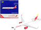 Airbus A321neo Commercial Aircraft Iberia Express White with Red Tail 1/400 Diecast Model Airplane GeminiJets GJ1945
