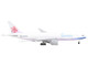 Boeing 777F Commercial Aircraft China Airlines Cargo White with Purple Stripes and Tail 1/400 Diecast Model Airplane GeminiJets GJ1984