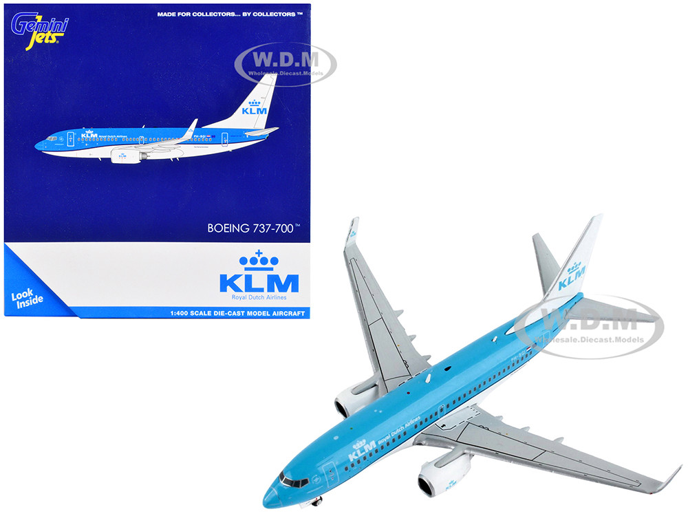 Boeing 737 700 Commercial Aircraft KLM Royal Dutch Airlines