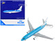 Boeing 737 700 Commercial Aircraft KLM Royal Dutch Airlines Blue and White 1/400 Diecast Model Airplane GeminiJets GJ1998