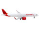 Airbus A321neo Commercial Aircraft Avianca White with Red Tail 1/400 Diecast Model Airplane GeminiJets GJ2006