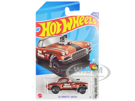 Miniature Ertl 1/18 - 1963 Baldwin Motion Corvette "The Skunk" - Hobby Edition - Diecast