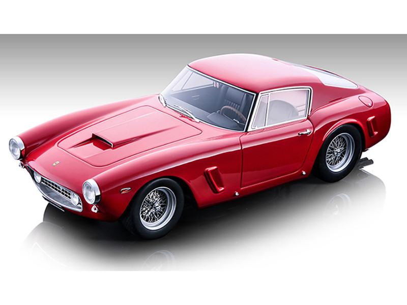 1962 Ferrari 250 GT SWB Racing Red Clienti Corsa Mythos Series Limited Edition to 100 pieces Worldwide 1/18 Model Car Tecnomodel TM18-245A