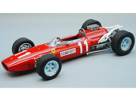 Ferrari 246 #11 Ludovico Scarfiotti Formula One F1 Germany GP 1966 Mythos Series Limited Edition to 95 pieces Worldwide 1/18 Model Car Tecnomodel TM18-300D