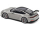 Porsche 911 992 GT3 Chalk Gray with Black Top 1/43 Diecast Model Car Solido S4312501