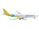 Airbus A330 900 Commercial Aircraft Cebu Pacific Yellow and White 1/400 Diecast Model Airplane GeminiJets GJCEB4339