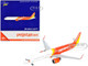 Airbus A321neo Commercial Aircraft VietJet Air White and Red 1/400 Diecast Model Airplane GeminiJets GJVJC1770