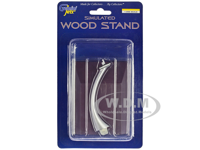 Simulated Wood Display Stand Medium Size for 1/200 Scale Models GeminiJets G2STD357
