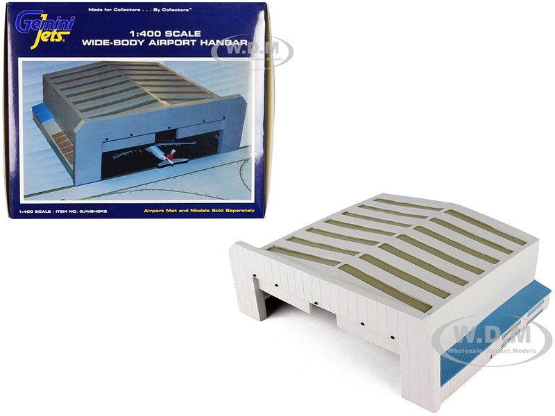 Wide body Aircraft Hangar for 1/400 Scale Models GeminiJets GJWBHGR2