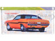 Skill 2 Model Kit 1970 Dodge Challenger R T USPS United States Postal Service Auto Art Stamp Series 1/25 Scale Model AMT AMT1401