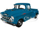 1957 Chevrolet 3100 Stepside Pickup Truck Teal Metallic Timeless Legends Series 1/24 Diecast Model Car Motormax 79381t