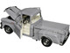 1957 GMC Blue Chip Pickup Truck Gray Timeless Legends Series 1/24 Diecast Model Car Motormax 79383gry