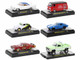 Auto Meets Set of 6 Cars IN DISPLAY CASES Release 71 Limited Edition 1/64 Diecast Model Cars M2 Machines 32600-71
