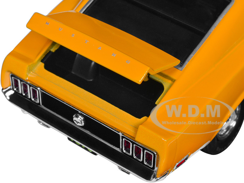 ミニカー　1/24 1970 Ford Mustang 428 Mach 1 428(グラバーオレンジ) [40300-109A] 1970 Ford Mustang Mach 1 428 Grabber Orange with Black
