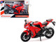 Honda CBR 1000RR Motorcycle Red and Black 1/12 Diecast Model New Ray 57793A
