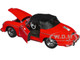Porsche 356A Speedster Red with Black Soft Top NEX Models Series 1/24 Diecast Model Car Welly 24106H-W-RD