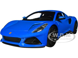 Lotus Emira Blue Metallic NEX Models Series 1/24 Diecast Model Car Welly 24115W-BL